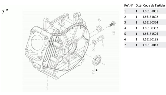 CARTER MOTEUR